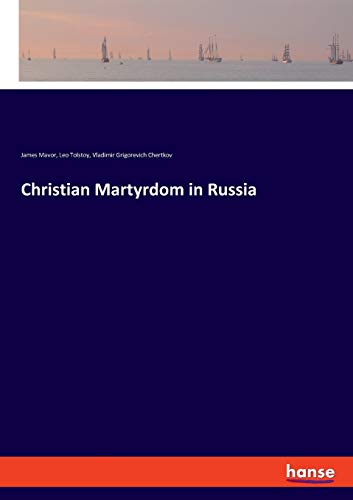 Beispielbild fr Christian Martyrdom in Russia zum Verkauf von Lucky's Textbooks