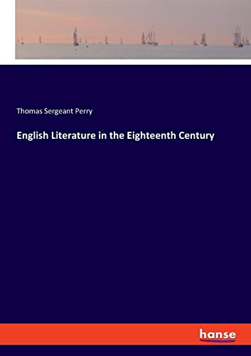 Immagine stock per English Literature in the Eighteenth Century