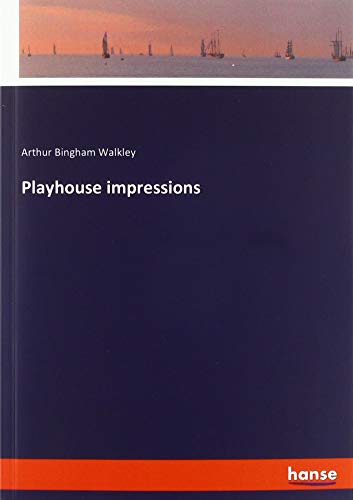Beispielbild fr Playhouse impressions zum Verkauf von Buchpark