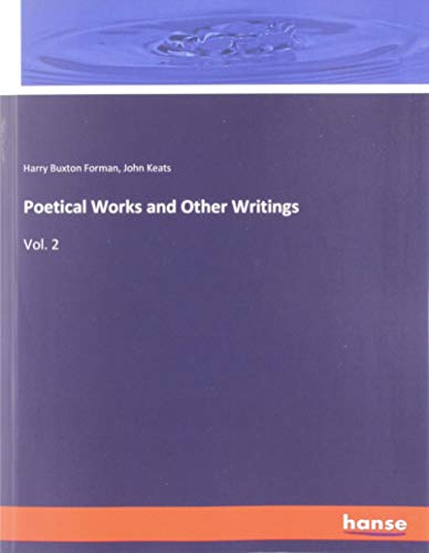 Beispielbild fr Poetical Works and Other Writings : Vol. 2 zum Verkauf von Buchpark