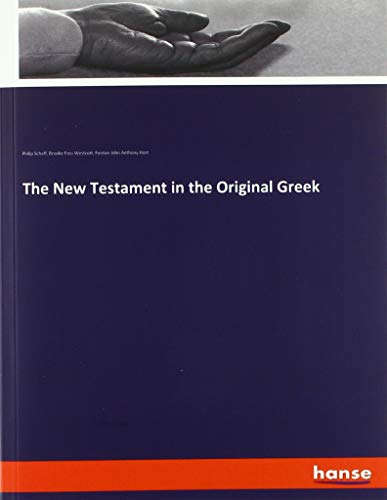 Beispielbild fr The New Testament in the Original Greek zum Verkauf von Buchpark