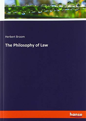 Beispielbild fr The Philosophy of Law zum Verkauf von Buchpark