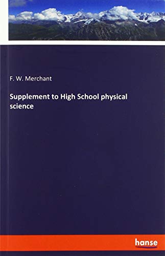 9783337808297: Supplement to High School physical science
