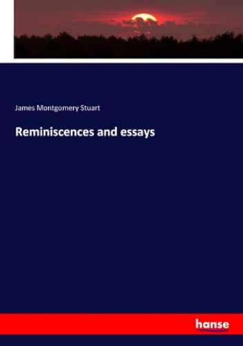 9783337809867: Reminiscences and essays