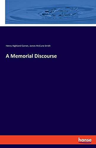 Stock image for A Memorial Discourse for sale by Lucky's Textbooks