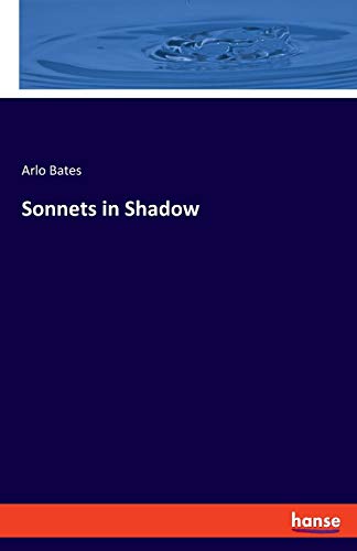Beispielbild fr Sonnets in Shadow zum Verkauf von Buchpark