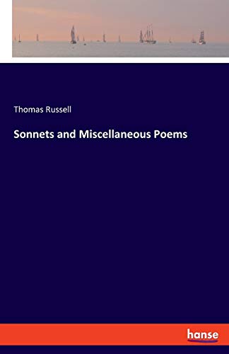 Stock image for Sonnets and Miscellaneous Poems for sale by Chiron Media