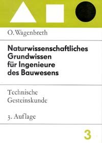 Beispielbild fr Technische Gesteinskunde zum Verkauf von Martin Preu / Akademische Buchhandlung Woetzel