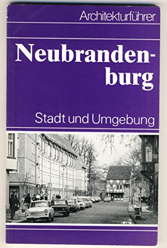 Beispielbild fr Architekturfhrer Neubrandenburg zum Verkauf von medimops