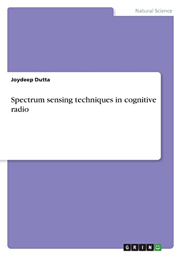 Immagine dell'editore per Spectrum sensing techniques in cognitive radio venduto da California Books