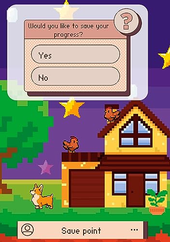 9783347801097: JOURNAL - Daily Happy Journal - save point: Be happy/ Happy Journal/ Daily Journal/ Gaming/ Pixel ENGLISH