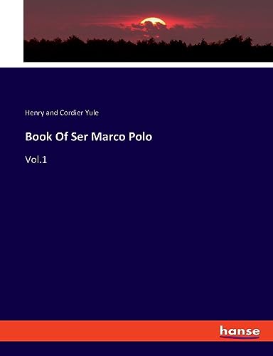 Beispielbild fr Book Of Ser Marco Polo zum Verkauf von Blackwell's