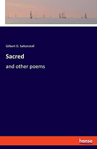 Imagen de archivo de Sacred:and other poems a la venta por Chiron Media