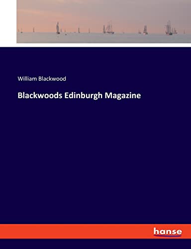 9783348066815: Blackwoods Edinburgh Magazine