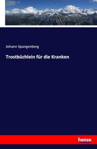 9783348088077: Trostbchlein fr die Kranken