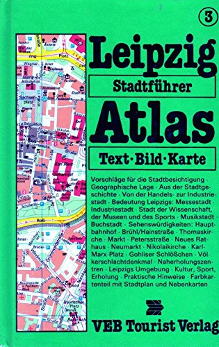 9783350002597: Stadtfhreratlas Leipzig