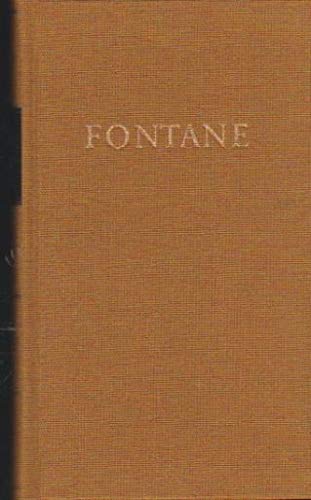 9783351000769: Fontanes Werke, 5 Bde