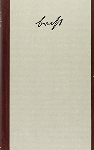 Werke. Große kommentierte Berliner und Frankfurter Ausgabe, Band 3: - Stücke 3. Bearbeitet von Manfred Nössig. - Brecht, Bertolt