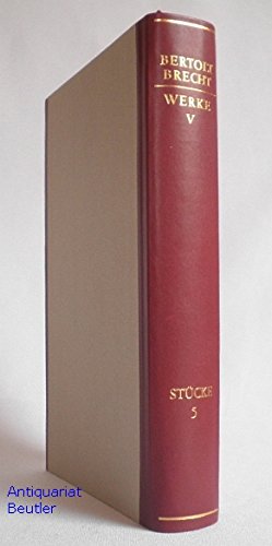 Beispielbild fr Stcke 5. Bearbeitet von Brbel Schrader und Gnther Klotz. zum Verkauf von Antiquariat Gntheroth