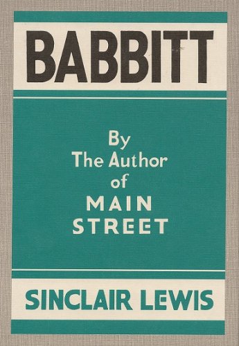 Babbitt (9783351009748) by Lewis, Sinclair