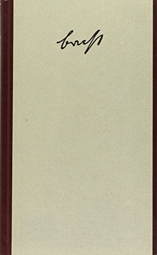 Werke. Grosse Kommentierte Berliner und Frankfurter Ausgabe: Schriften 1: Große kommentierte Berliner und Frankfurter Ausgabe, Band 21: BD 21 - Brecht, Bertolt