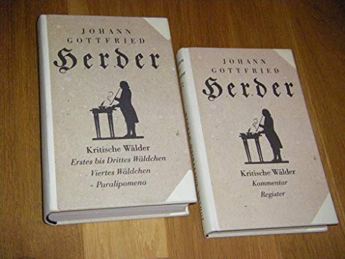 Kritische WaÌˆlder (Schriften zur Literatur) (German Edition) (9783351013943) by Herder, Johann Gottfried