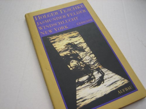 Beispielbild fr Jasmunder Felder, Windschlucht New York: Gedichte (German Edition) zum Verkauf von Robinson Street Books, IOBA