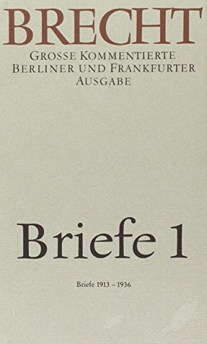 9783351020545: Werke. Groe kommentierte Berliner und Frankfurter Ausgabe.: Briefe 1: Groe kommentierte Berliner und Frankfurter Ausgabe, Band 28