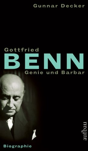 9783351026325: Gottfried Benn. Genie und Barbar