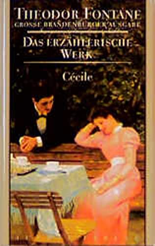 Beispielbild fr Das erzhlerische Werk 09. Cecile -Language: german zum Verkauf von GreatBookPrices