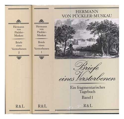 Stock image for Briefe eines Verstorbenen (2 Bnde). Ein fragmentarisches Tagebuch. for sale by Antiquariat Matthias Wagner