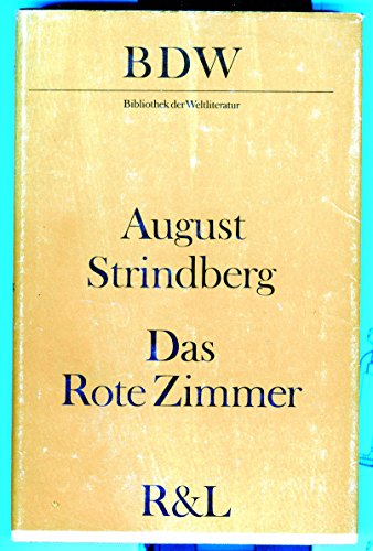 9783352000553: Das Rote Zimmer. Schilderungen aus dem Leben der Knstler und Schriftsteller (BDW - Bibliothek der Weltliteratur)