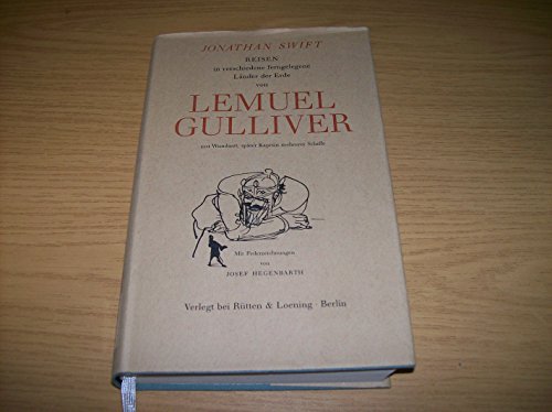 Beispielbild fr Reisen in verschiedene ferngelegene Lnder der Erde von Lemuel Gulliver zum Verkauf von Antiquariat Walter Nowak