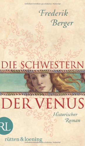 Beispielbild fr Die Schwestern der Venus: Roman (Frederik Berger) zum Verkauf von medimops