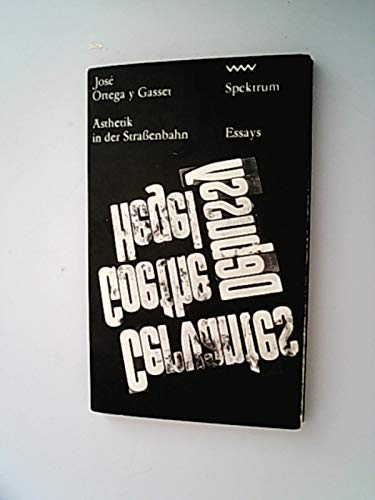 Imagen de archivo de sthetik in der Straenbahn. Essays (Spektrum, 224) a la venta por Versandantiquariat Felix Mcke