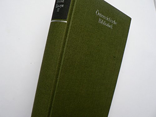 9783353004314: Essays II / Auswahl 1915 bis 1919 (sterreichische Bibliothek). - Sigmund Freud