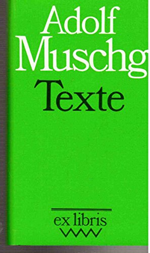 Beispielbild fr Texte. Erzhlungen. Literatur als Therapie?. - (= libris Volk und Welt). zum Verkauf von BOUQUINIST