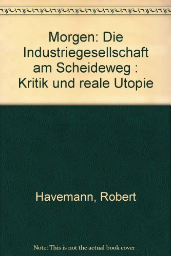 Stock image for Morgen. Die Industriegesellschaft am Scheideweg. Kritik und reale Utopie for sale by medimops