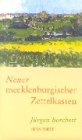 Imagen de archivo de Neuer mecklenburgischer Zettelkasten a la venta por medimops