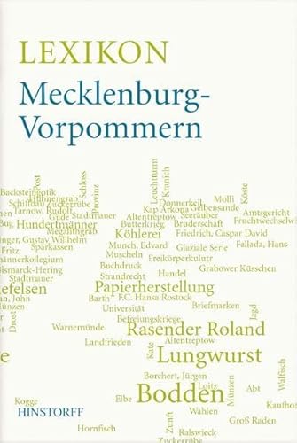 9783356010923: Lexikon Mecklenburg-Vorpommern: Mit ca. 1500 Stichwrter