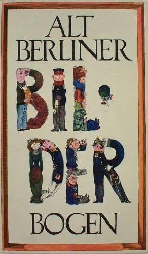 Imagen de archivo de Altberliner Bilderbogen a la venta por HPB-Red