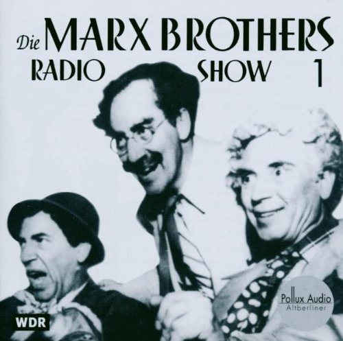 9783357110059: Die Marx Brothers Radio Show, 1 Audio-CD, Tl.1, Der erste Fall