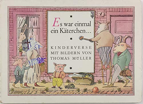 Beispielbild fr Es war einmal ein Kterchen . . Kinderverse. zum Verkauf von Grammat Antiquariat