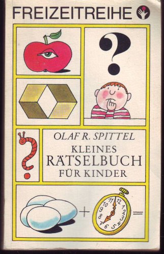 9783358014219: Kleines Rtselbuch fr Kinder.