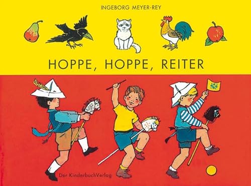 Stock image for Hoppe, hoppe, Reiter: Kinderverse. Vierfarbiges Pappbilderbuch for sale by medimops