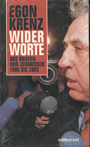 Beispielbild fr Widerworte. Aus Briefen und Zeugnissen 1990 bis 2005 (Edition Ost) zum Verkauf von medimops