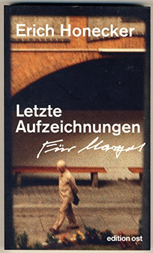 Stock image for Letzte Aufzeichnungen for sale by medimops