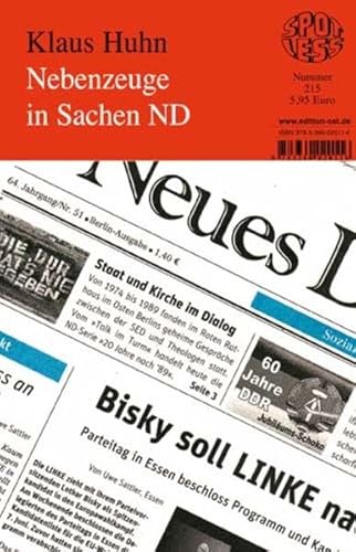 Beispielbild fr Nebenzeuge in Sachen ND: Band 215 zum Verkauf von medimops