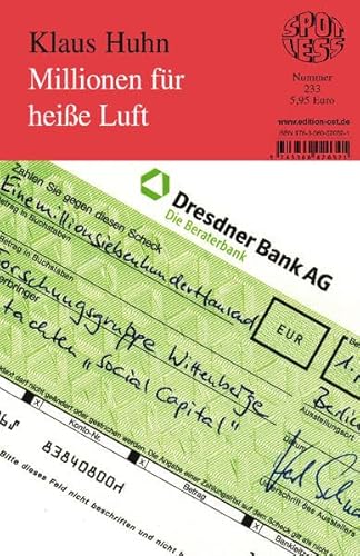 Beispielbild fr Millionen fr heie Luft, Band 233 zum Verkauf von medimops