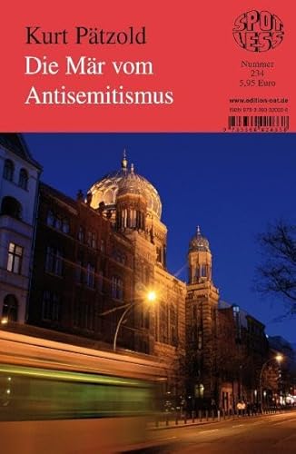 Beispielbild fr Die Mr vom Antisemitismus - Band 234 zum Verkauf von medimops